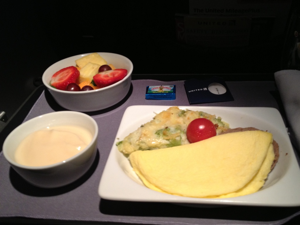 UA1440 MCO/SFO Breakfast